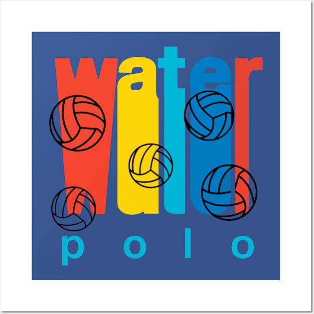 water polo 2 Wall Art by phuongtroishop